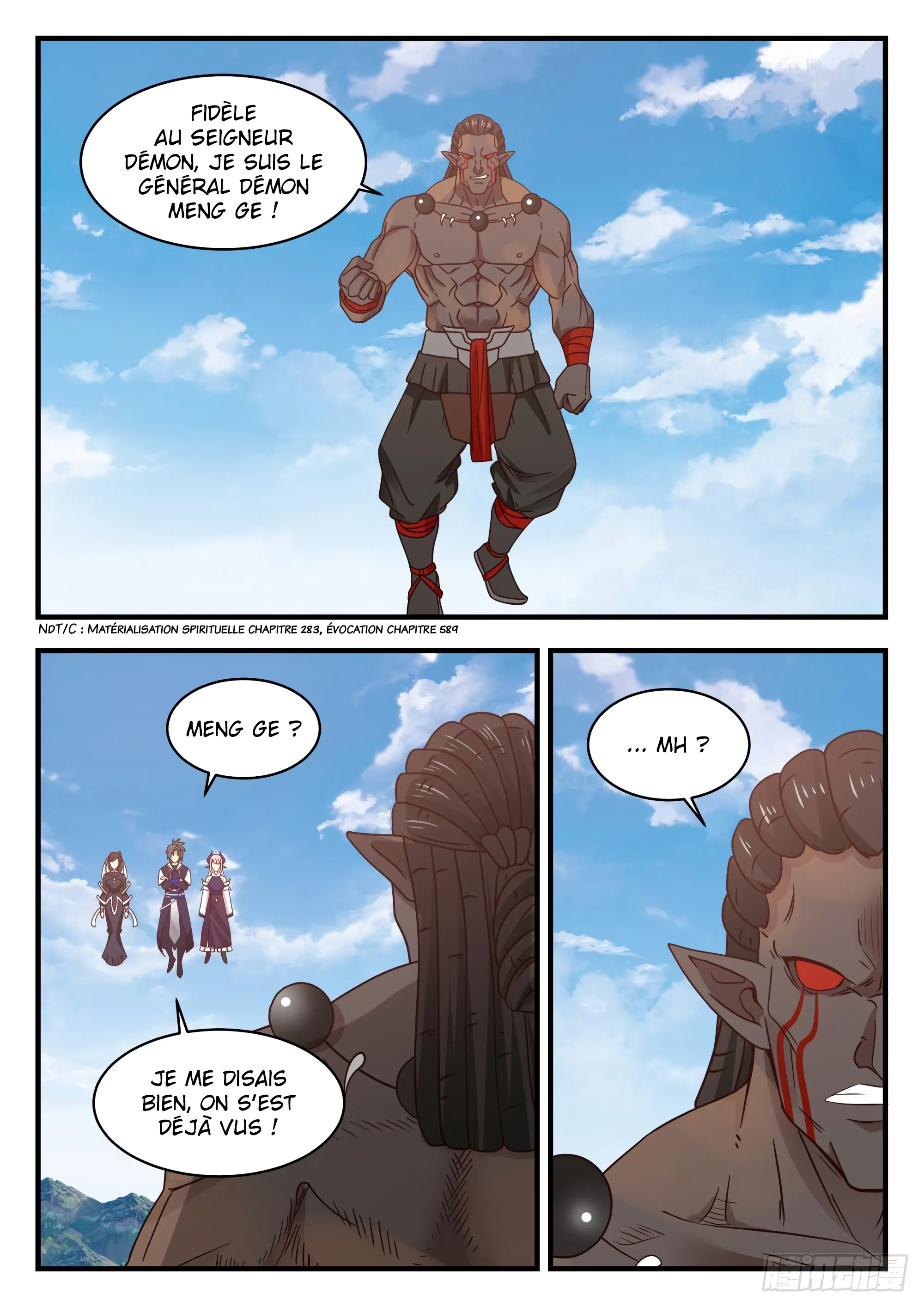 Read Martial Peak FR Manga Online