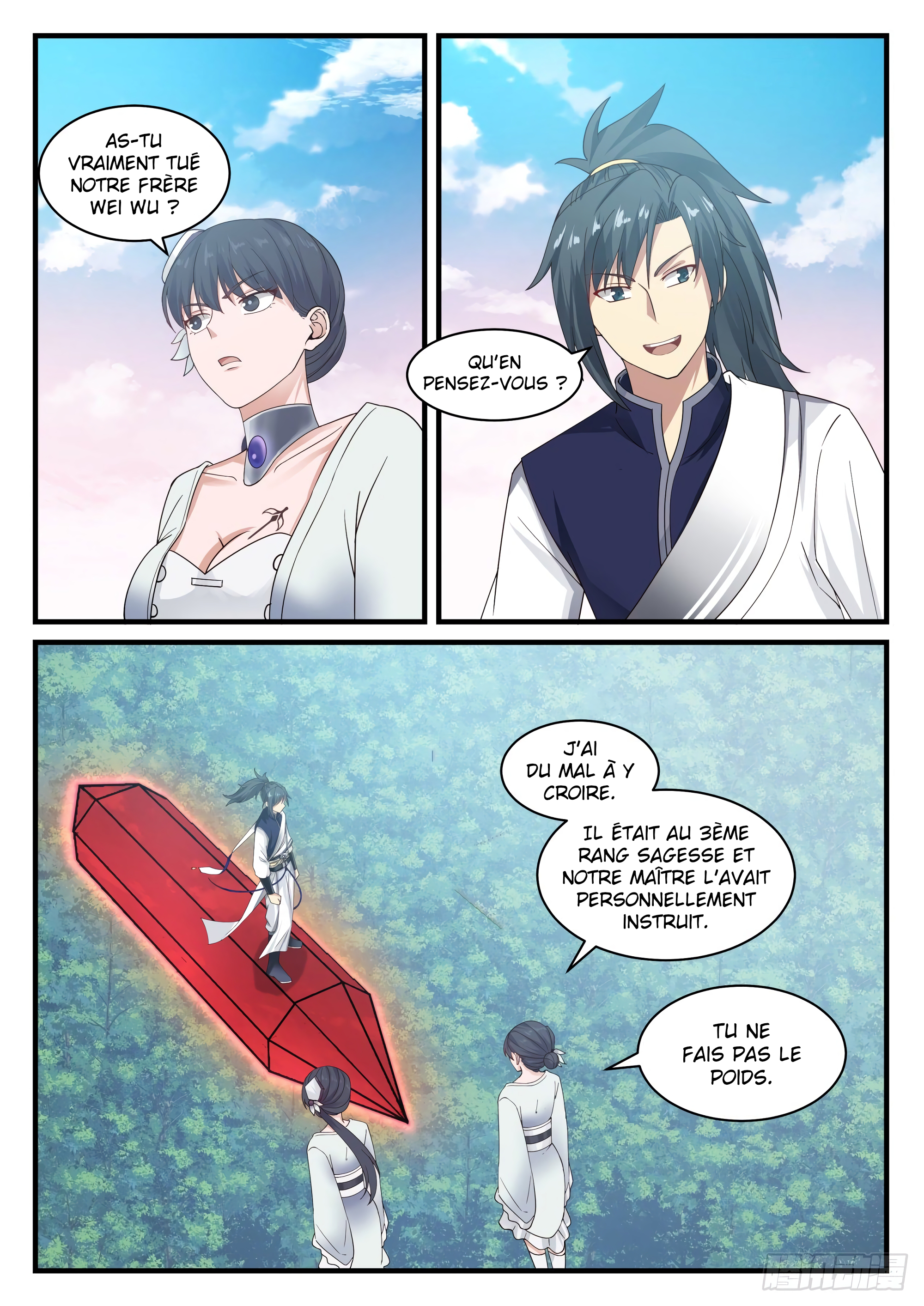 Read Martial Peak FR Manga Online