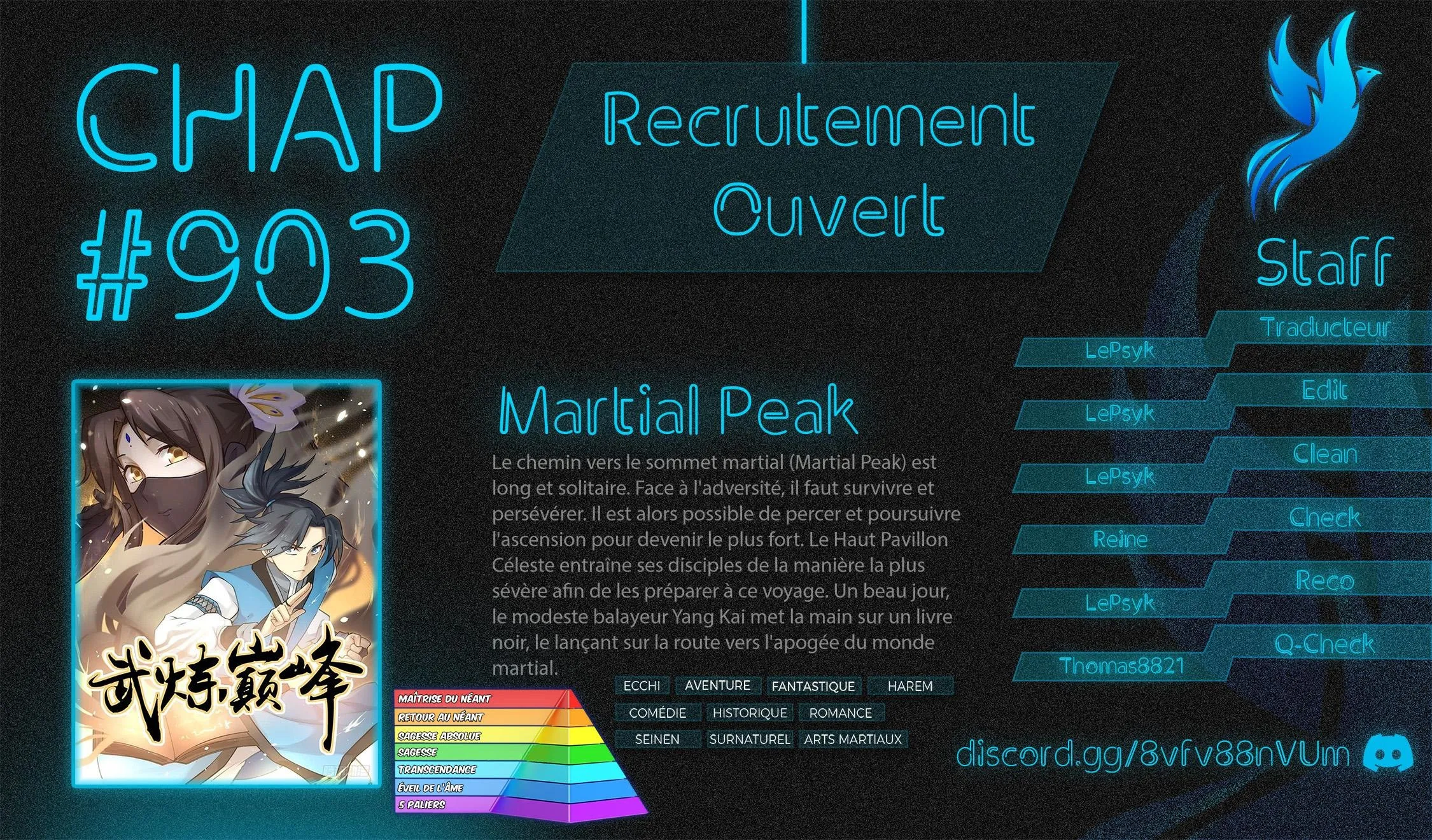 Read Martial Peak FR Manga Online
