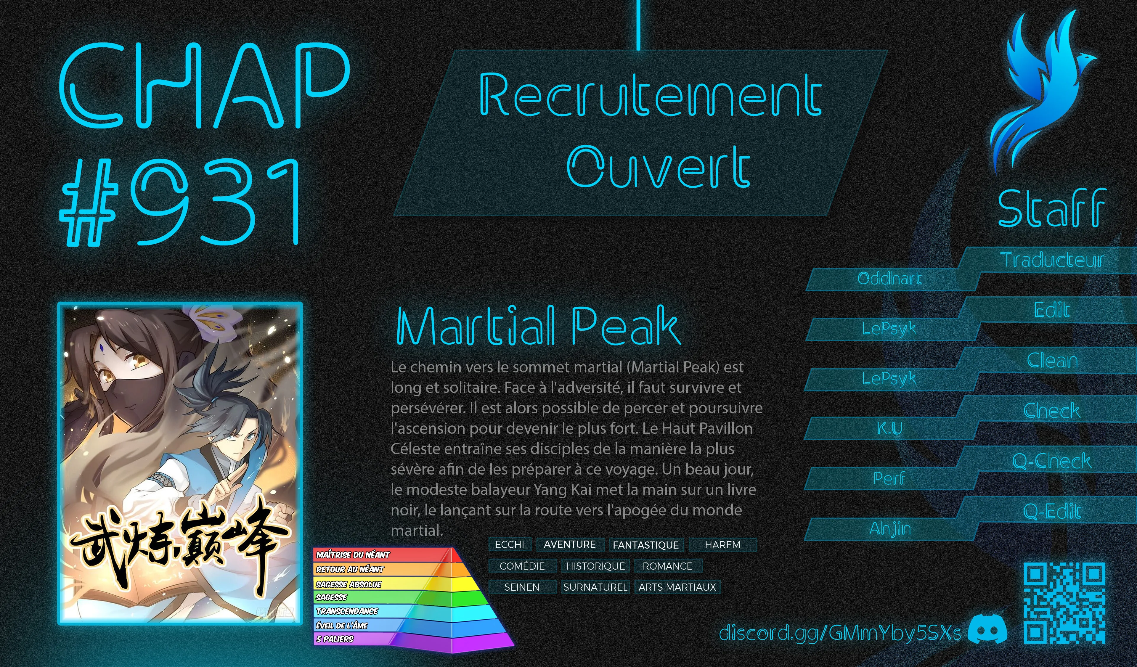Read Martial Peak FR Manga Online