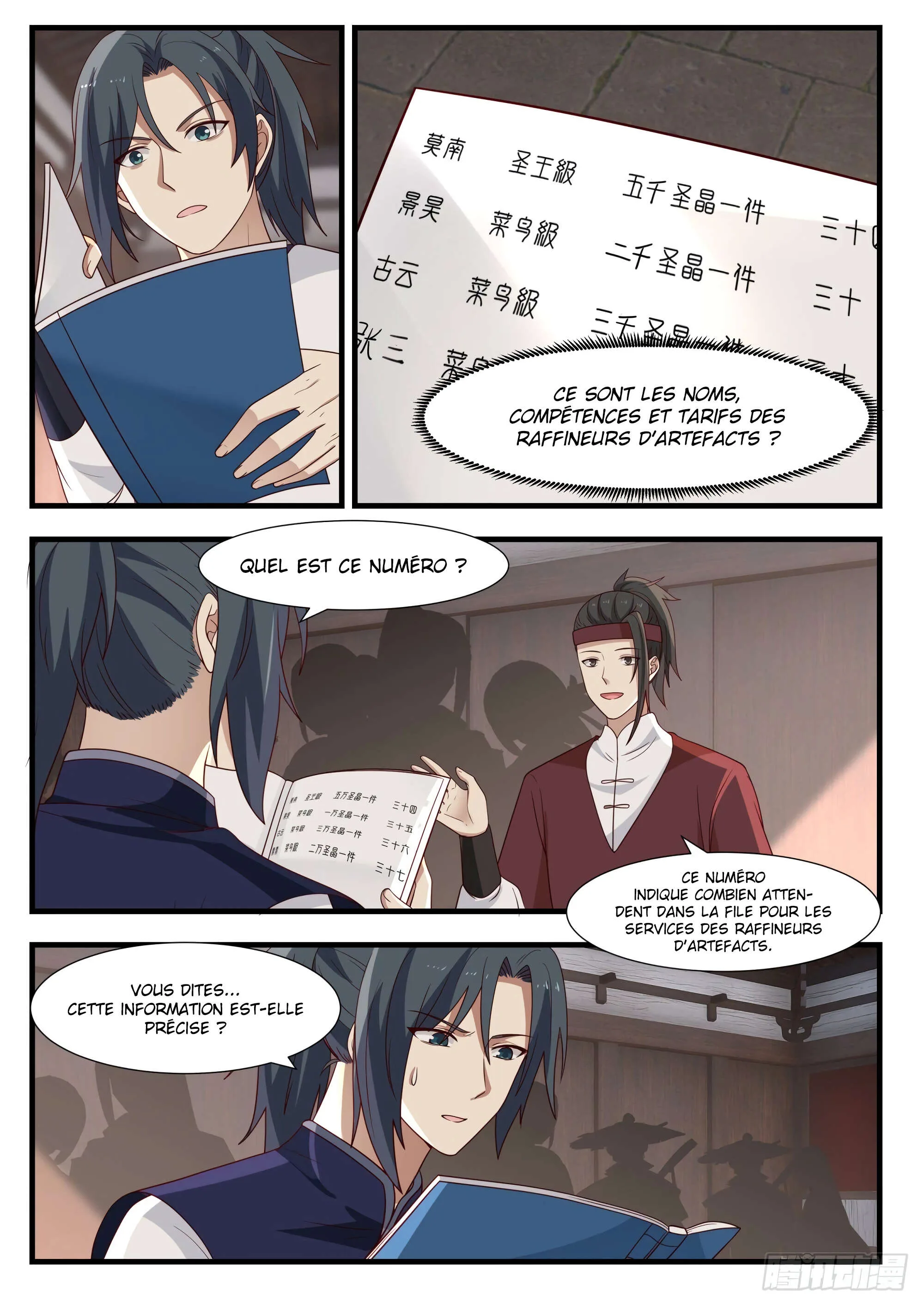 Read Martial Peak FR Manga Online