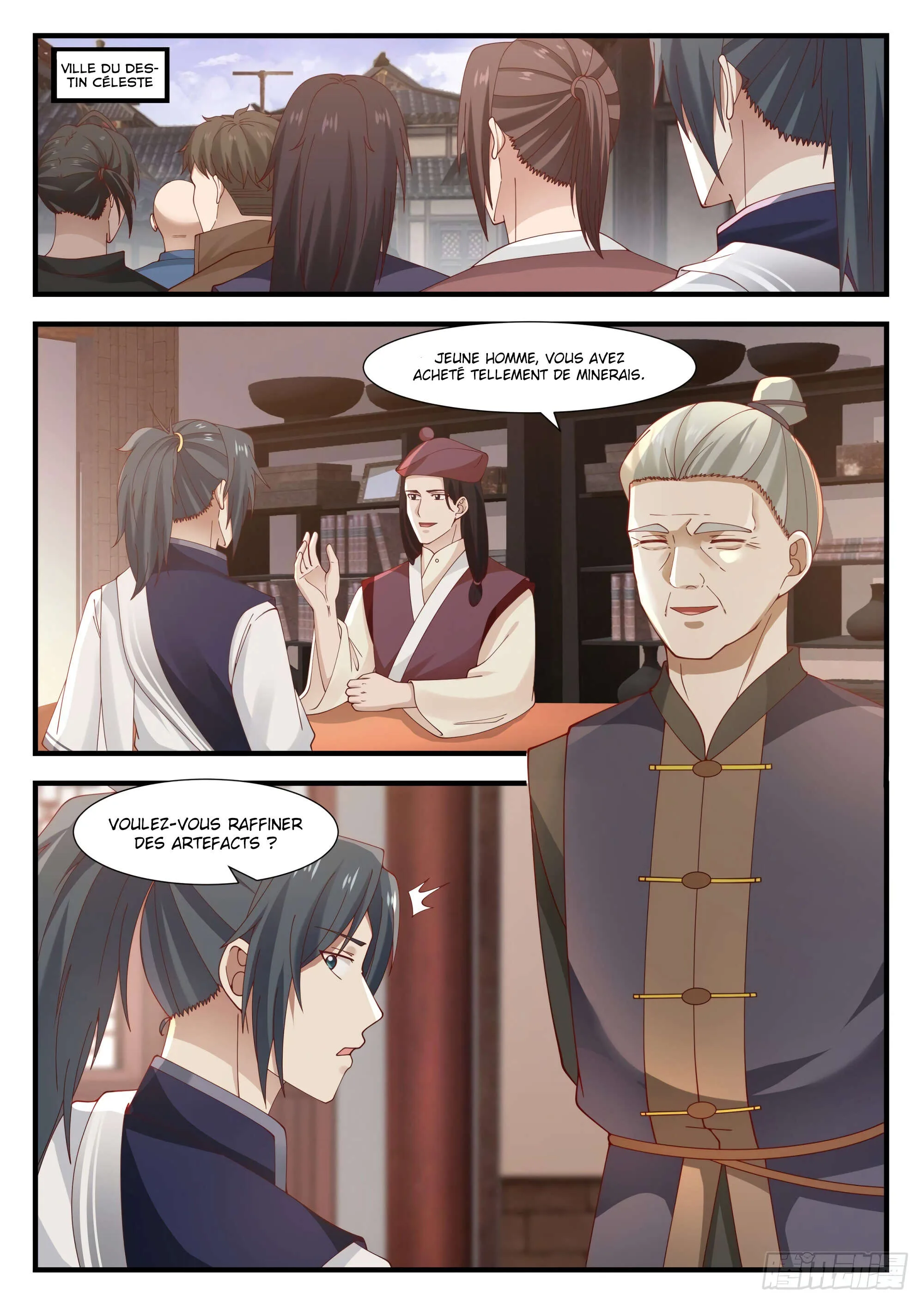 Read Martial Peak FR Manga Online