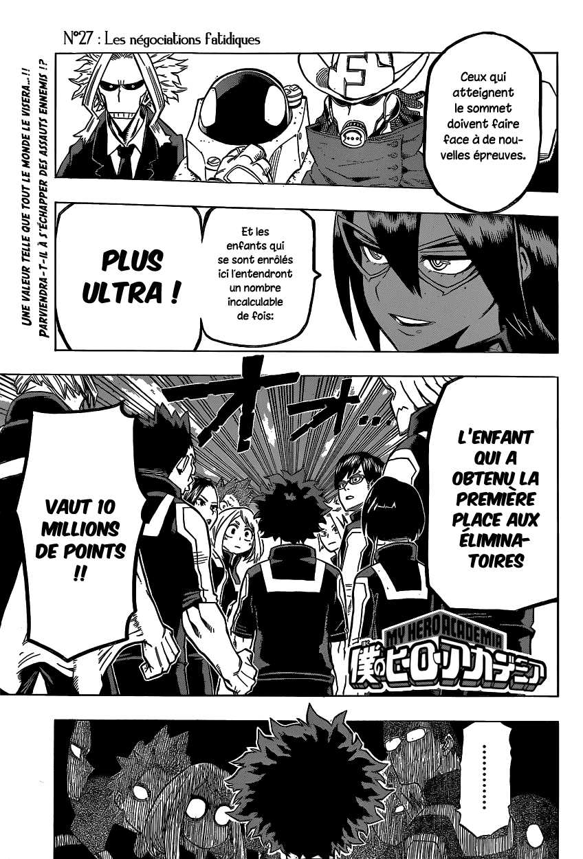 Read My Hero Academia FR Manga Online