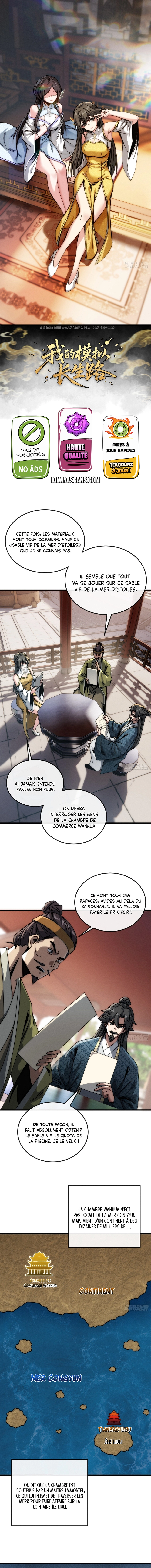 Read My Simulated Path to Immortality FR Manga Online