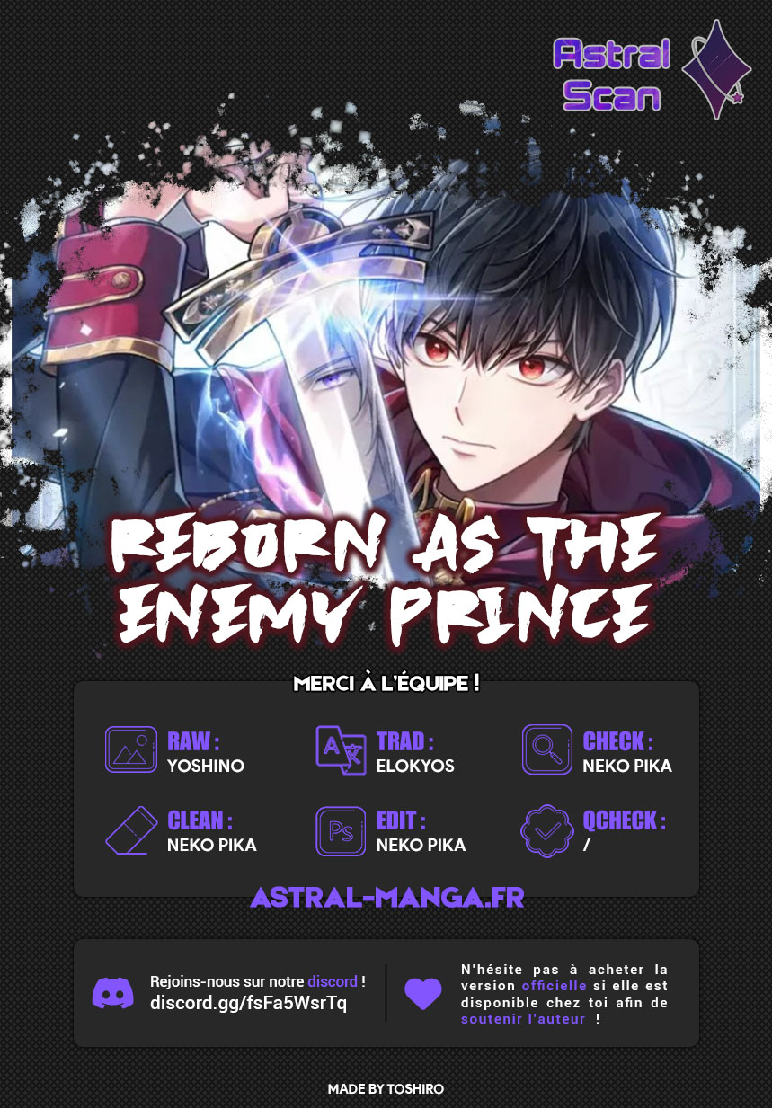 Read Reborn as the Enemy Prince FR Manga Online