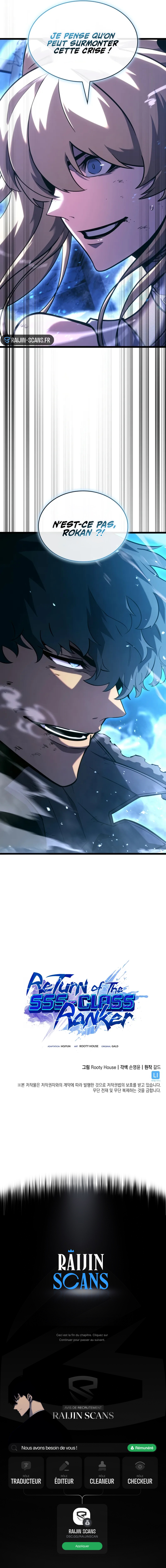 Read Return of the SSS-Class Ranker FR Manga Online