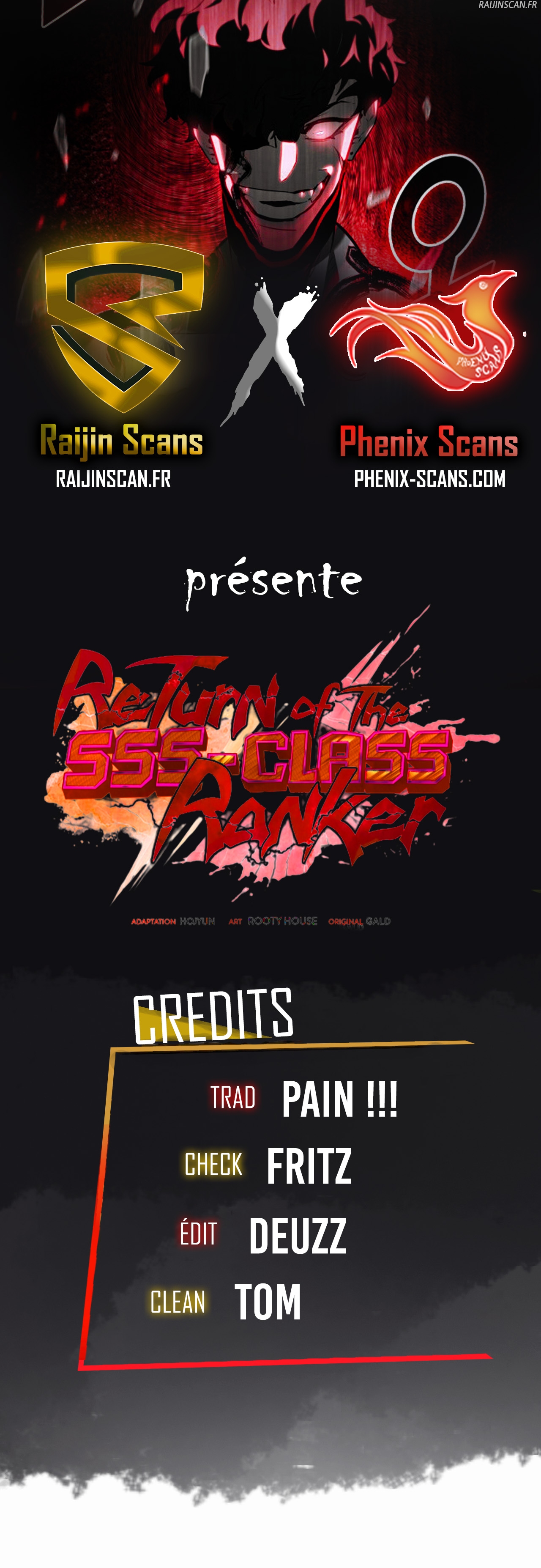 Read Return of the SSS-Class Ranker FR Manga Online