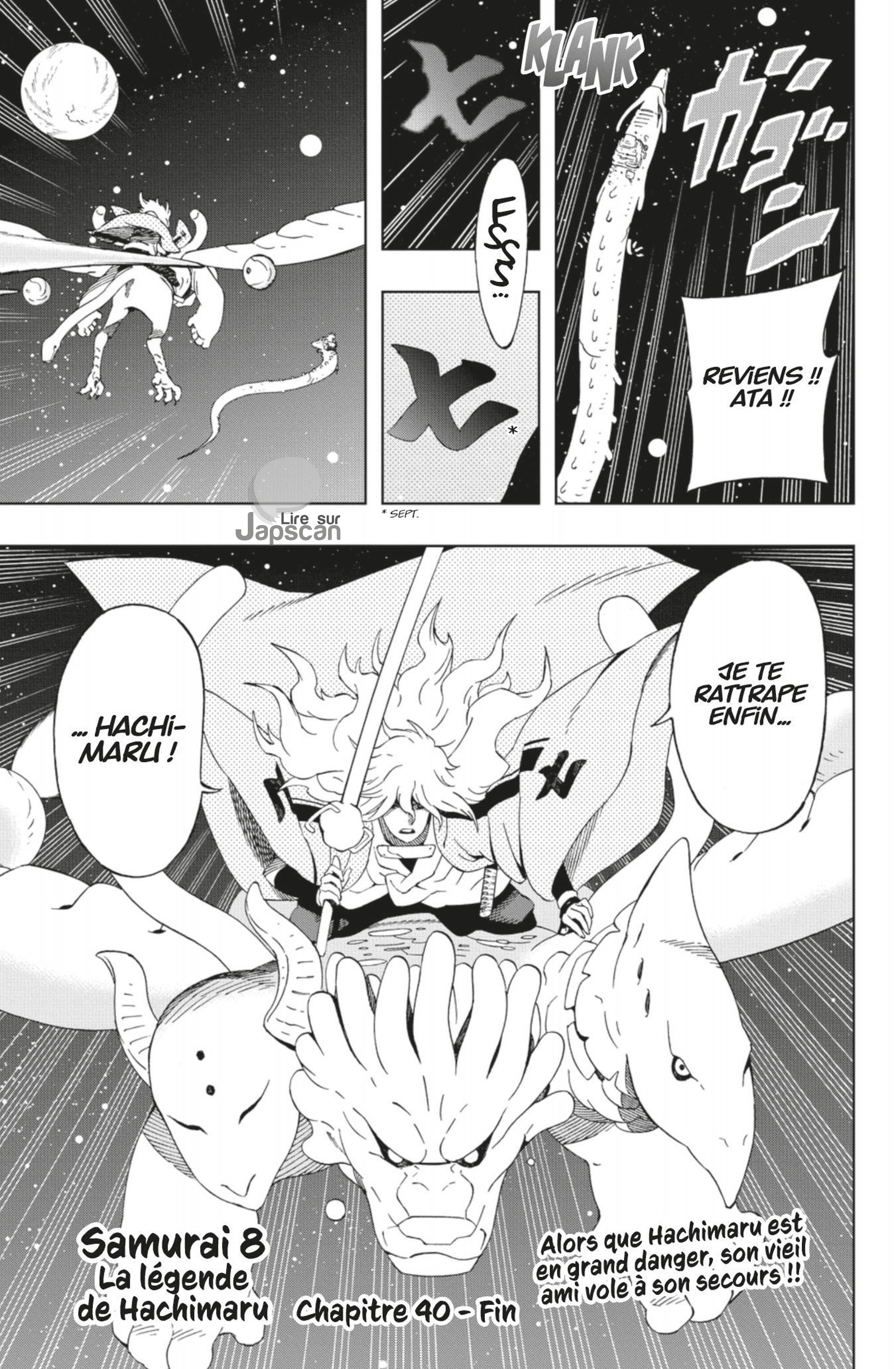 Read Samurai 8 _ Hachimaruden FR Manga Online