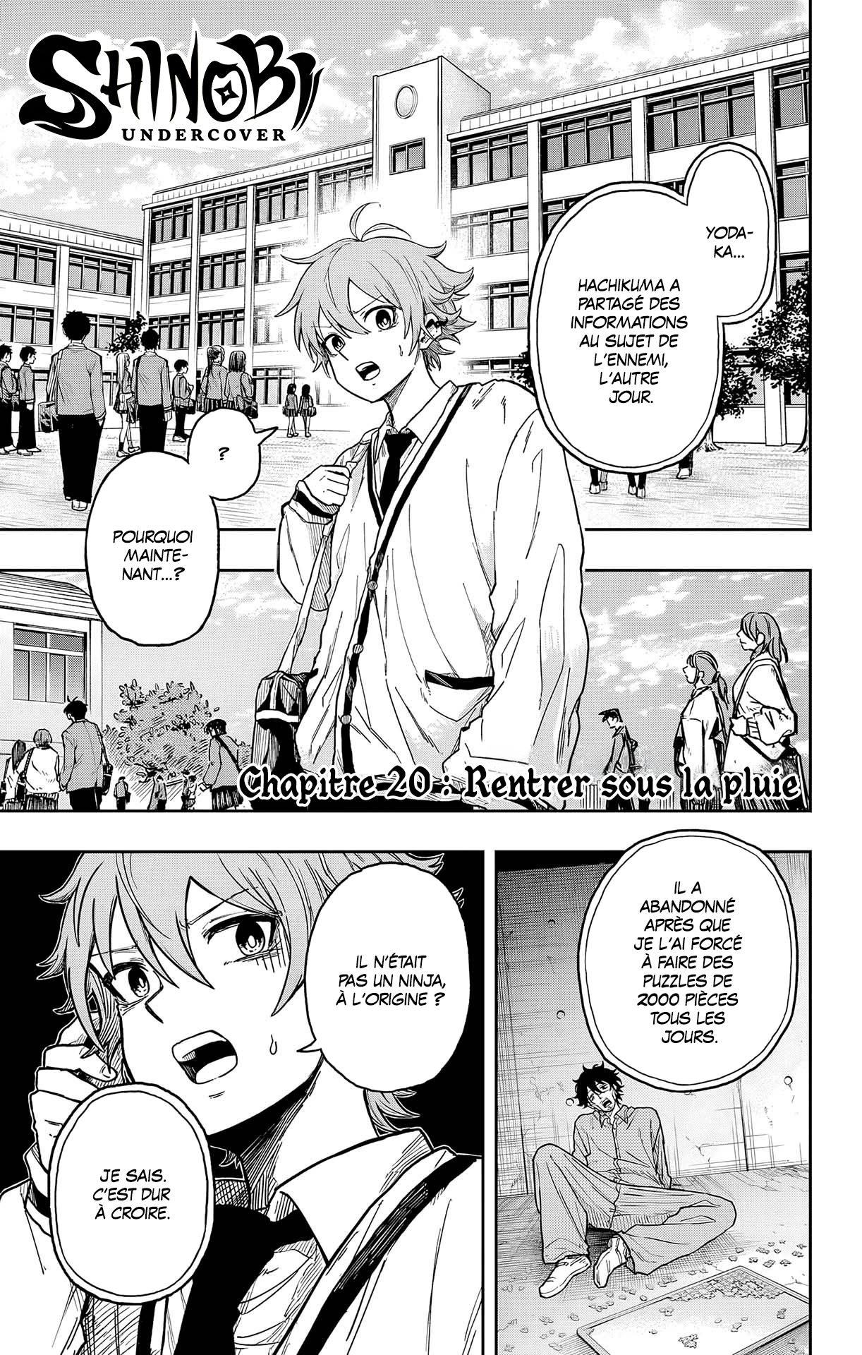Read Shinobi Undercover FR Manga Online