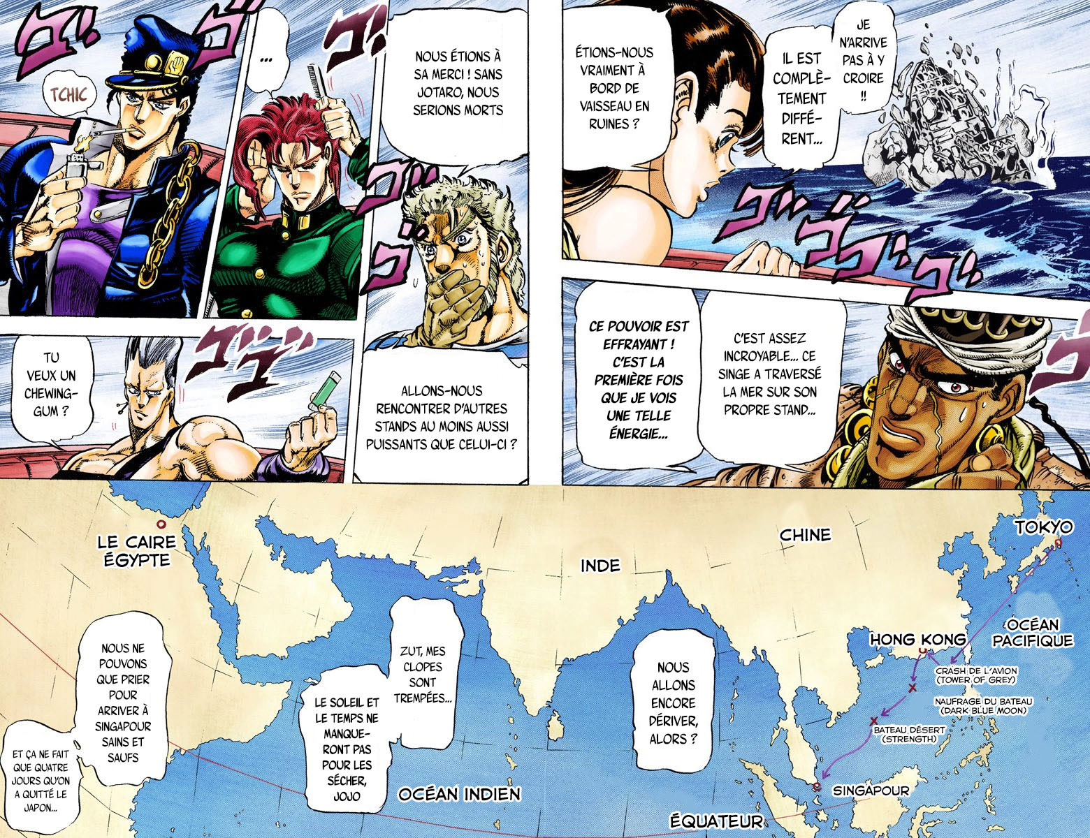 Read Stardust Crusaders _ JoJo's Bizarre Adventure Partie 3 (Couleurs) FR Manga Online