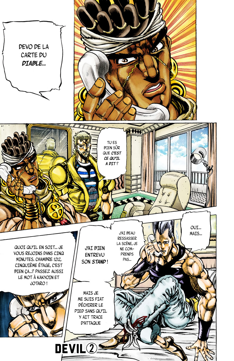 Read Stardust Crusaders _ JoJo's Bizarre Adventure Partie 3 (Couleurs) FR Manga Online