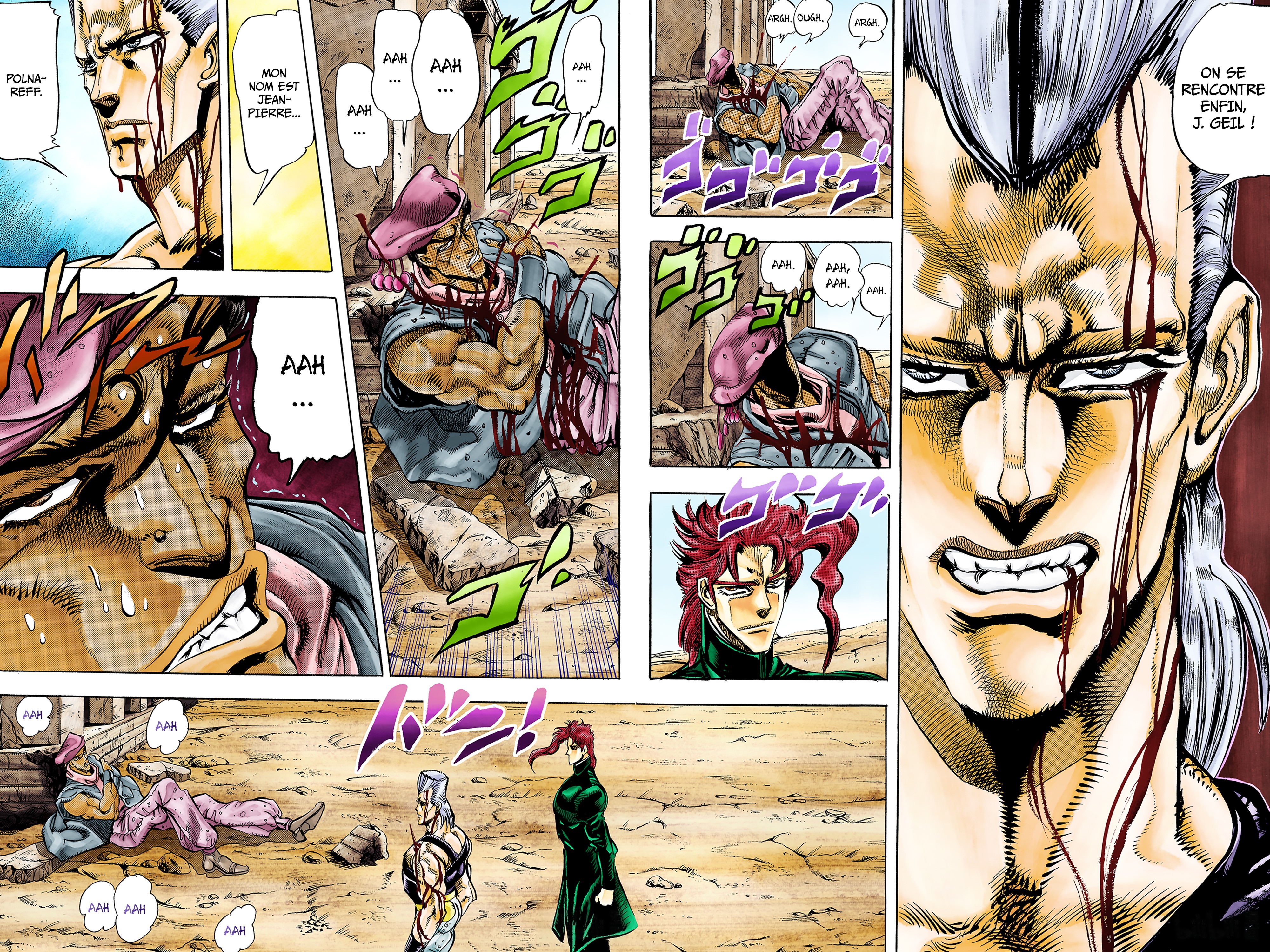 Read Stardust Crusaders _ JoJo's Bizarre Adventure Partie 3 (Couleurs) FR Manga Online