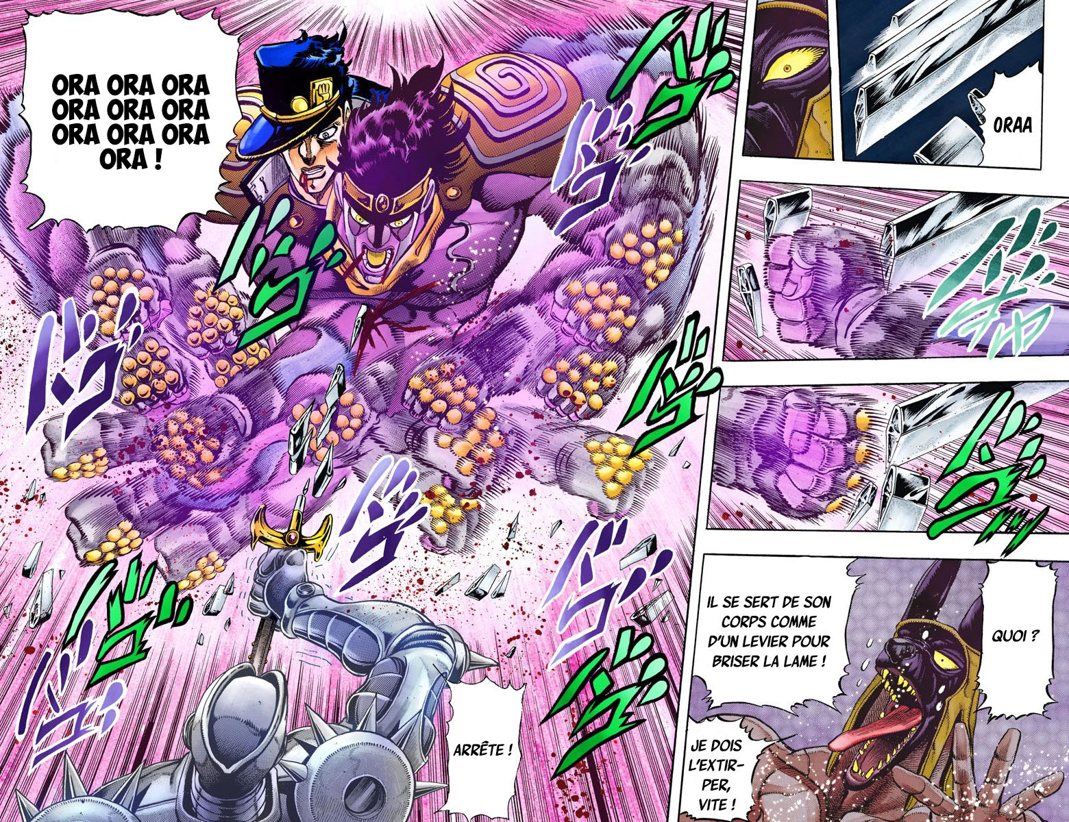 Read Stardust Crusaders _ JoJo's Bizarre Adventure Partie 3 (Couleurs) FR Manga Online