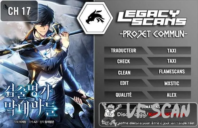 Read Swordmaster’s Youngest Son FR Manga Online