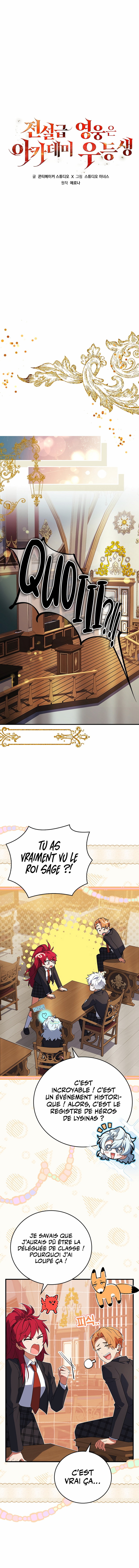 Read The Legendary Hero is an Academy Honors Student FR Manga Online