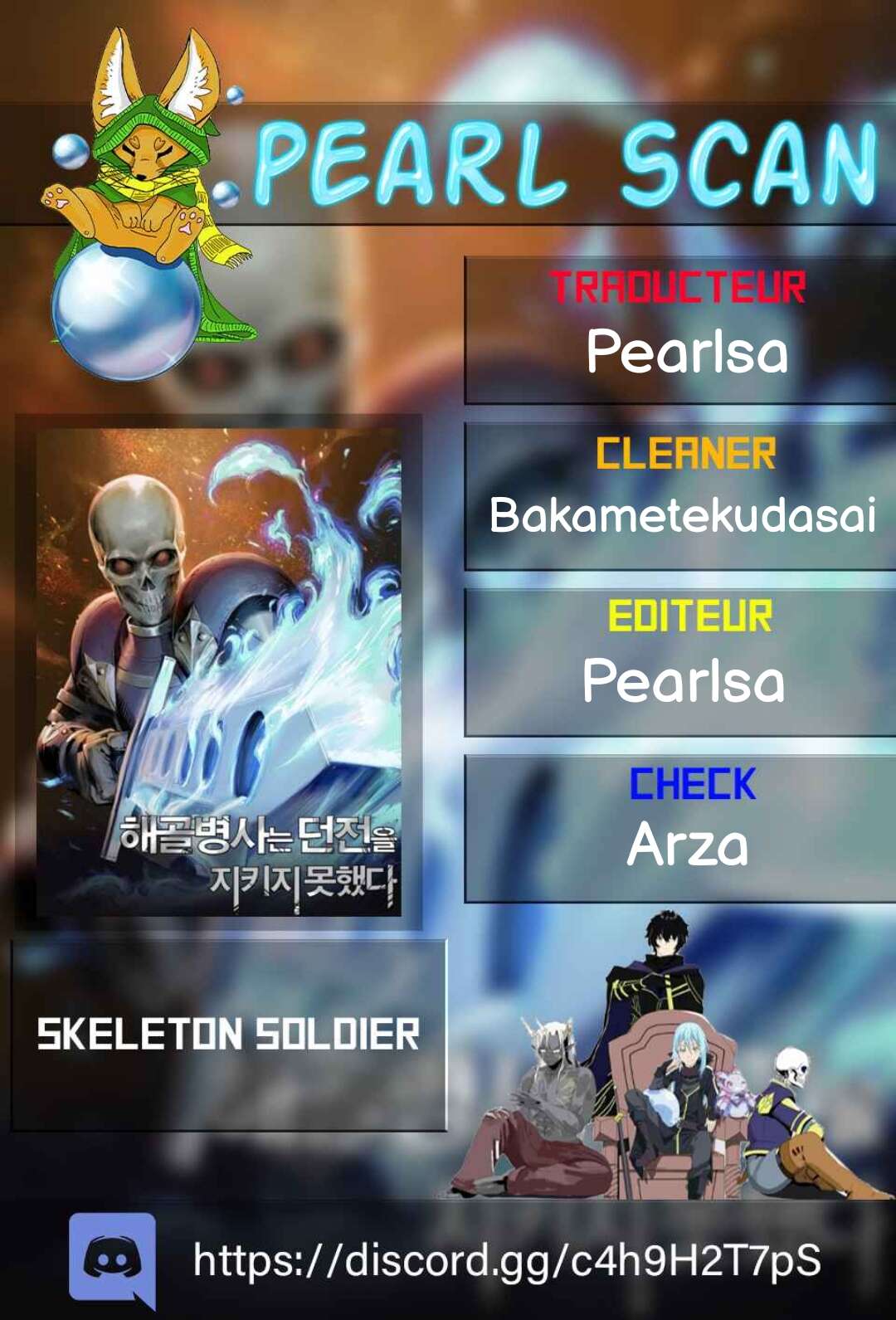 Read The Skeleton Soldier Failed to Defend the Dungeon FR Manga Online
