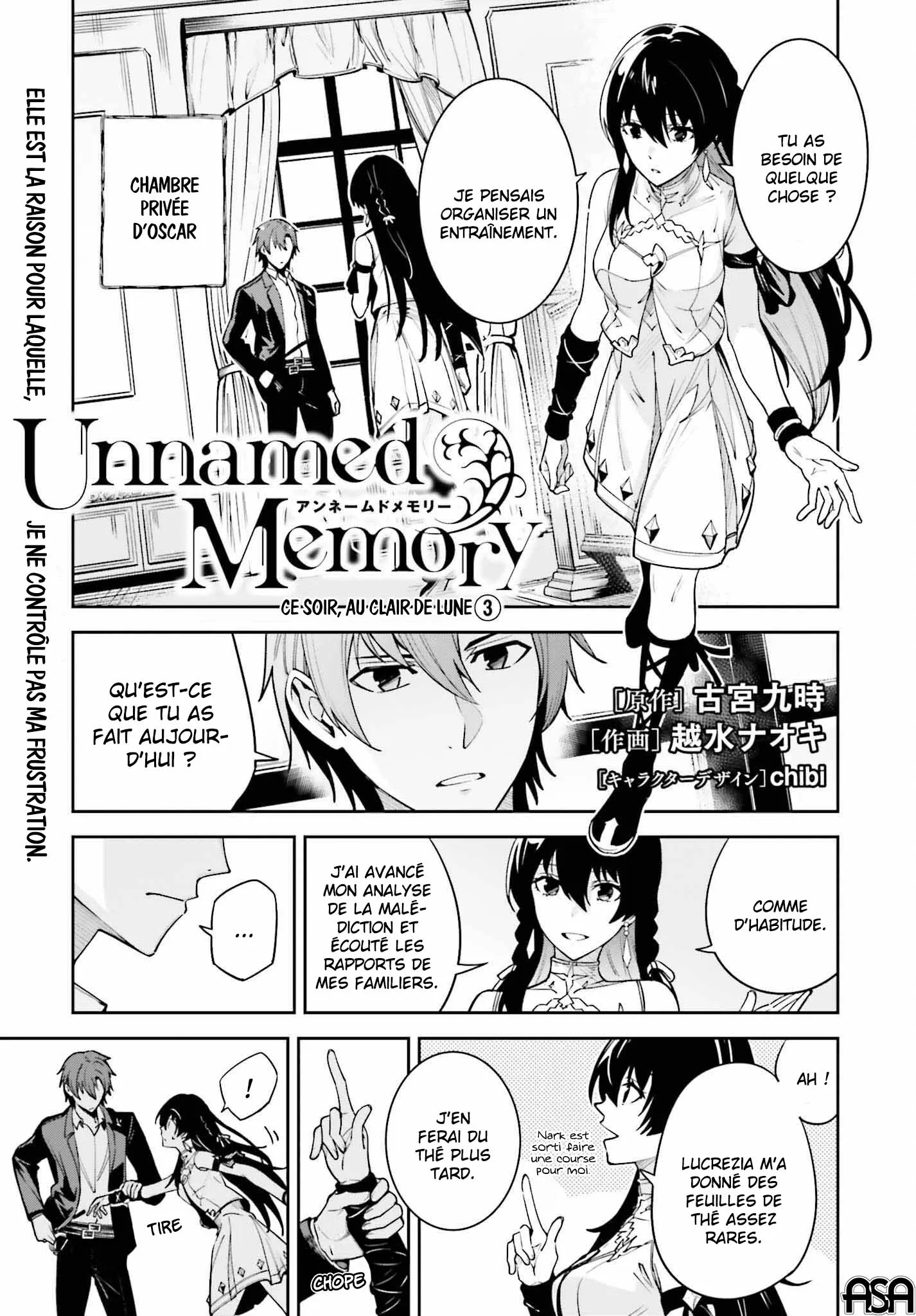 Read Unnamed memory FR Manga Online