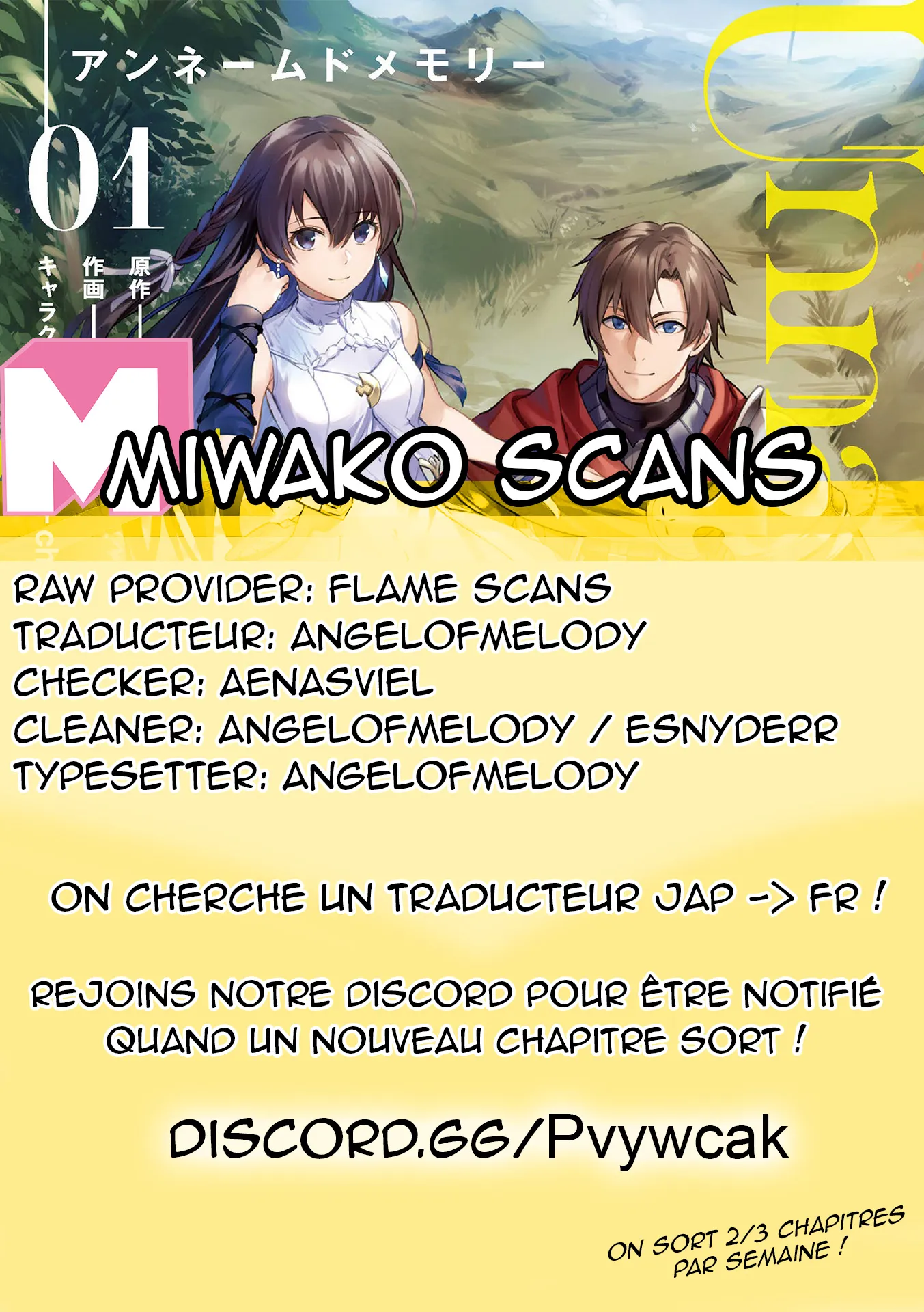 Read Unnamed memory FR Manga Online