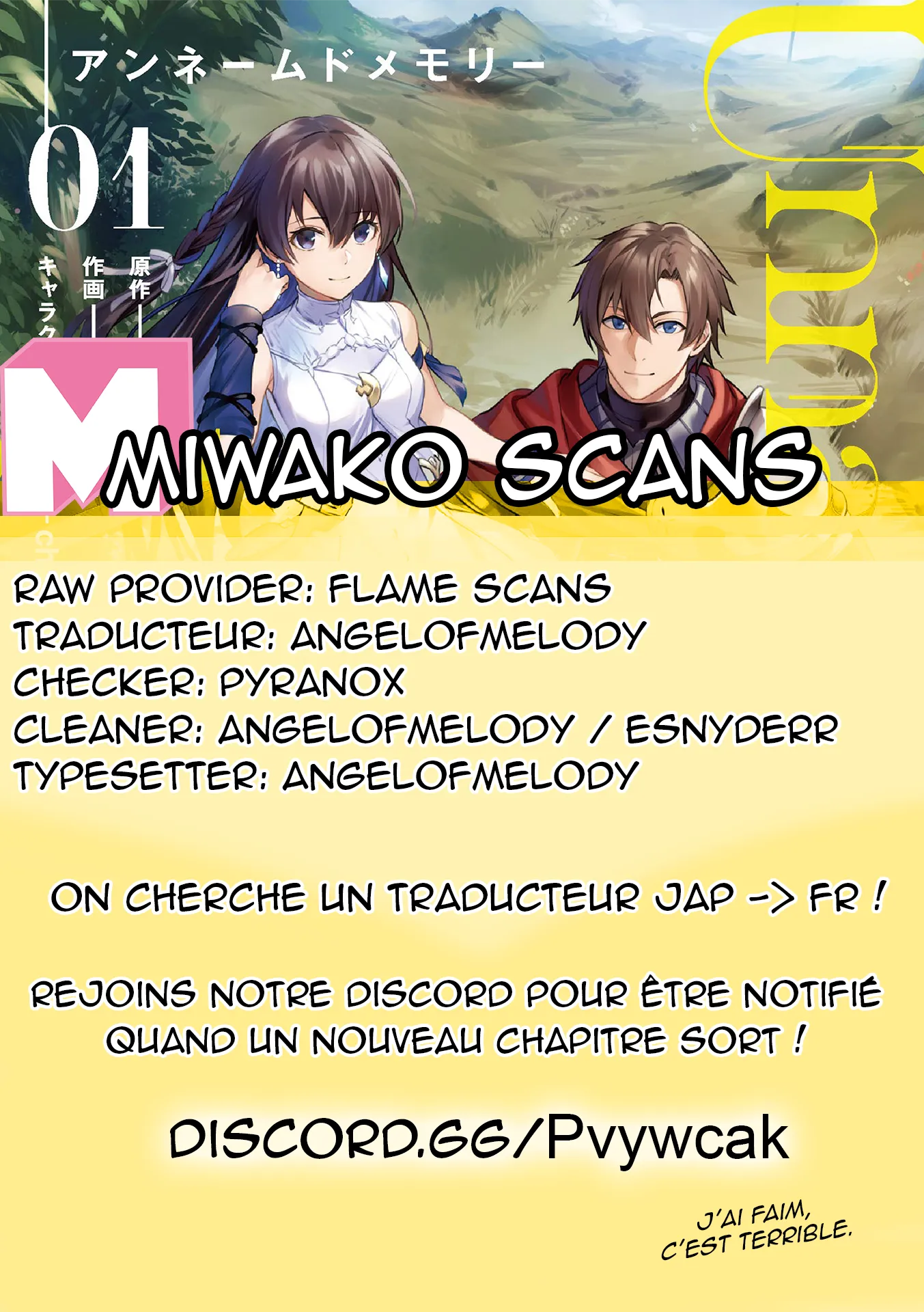 Read Unnamed memory FR Manga Online