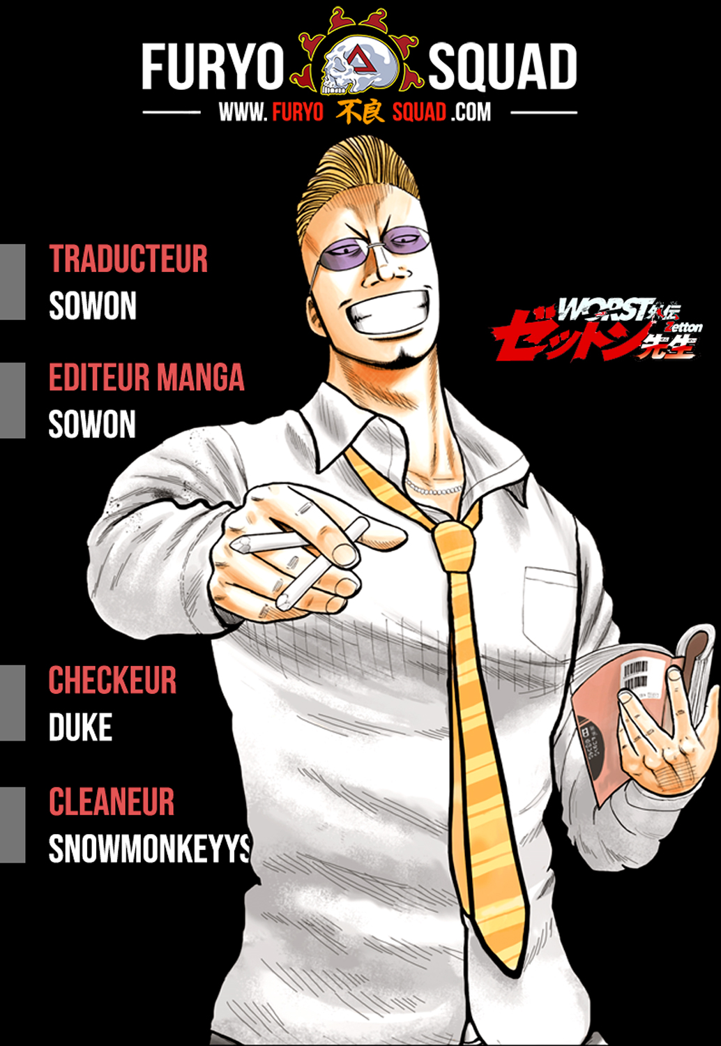 Read ZETTON SENSEI FR Manga Online