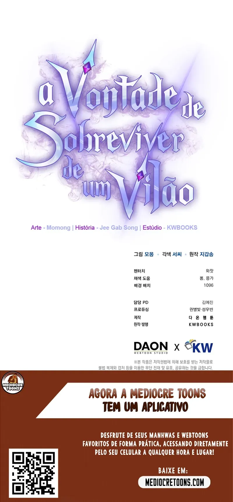 Read A Vontade de Sobreviver de um Vilão (PT-BR) PT Manga Online