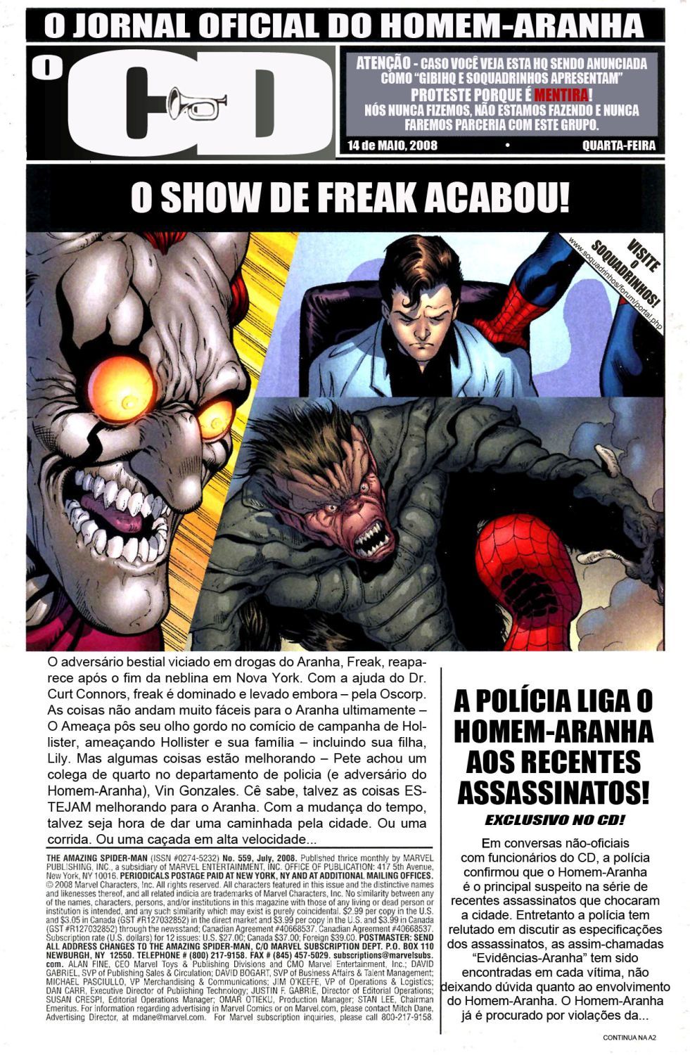 Read Amazing Spider Man (PT-BR) PT Manga Online