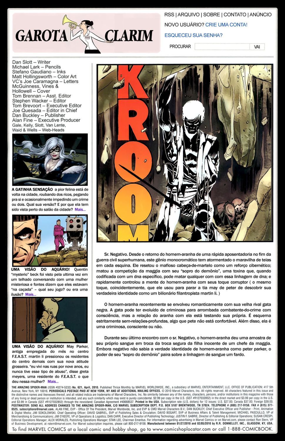 Read Amazing Spider Man (PT-BR) PT Manga Online