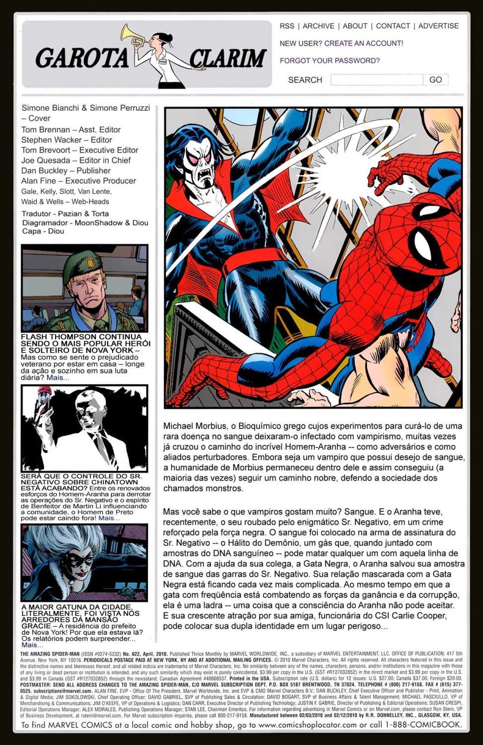 Read Amazing Spider Man (PT-BR) PT Manga Online