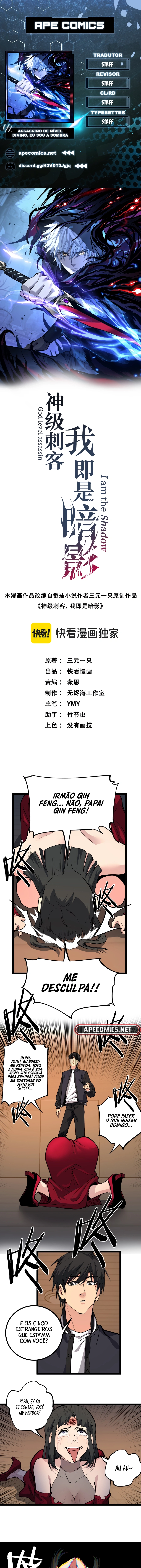 Read Assassino de Nível Divino, Eu Sou a Sombra (PT-BR) PT Manga Online