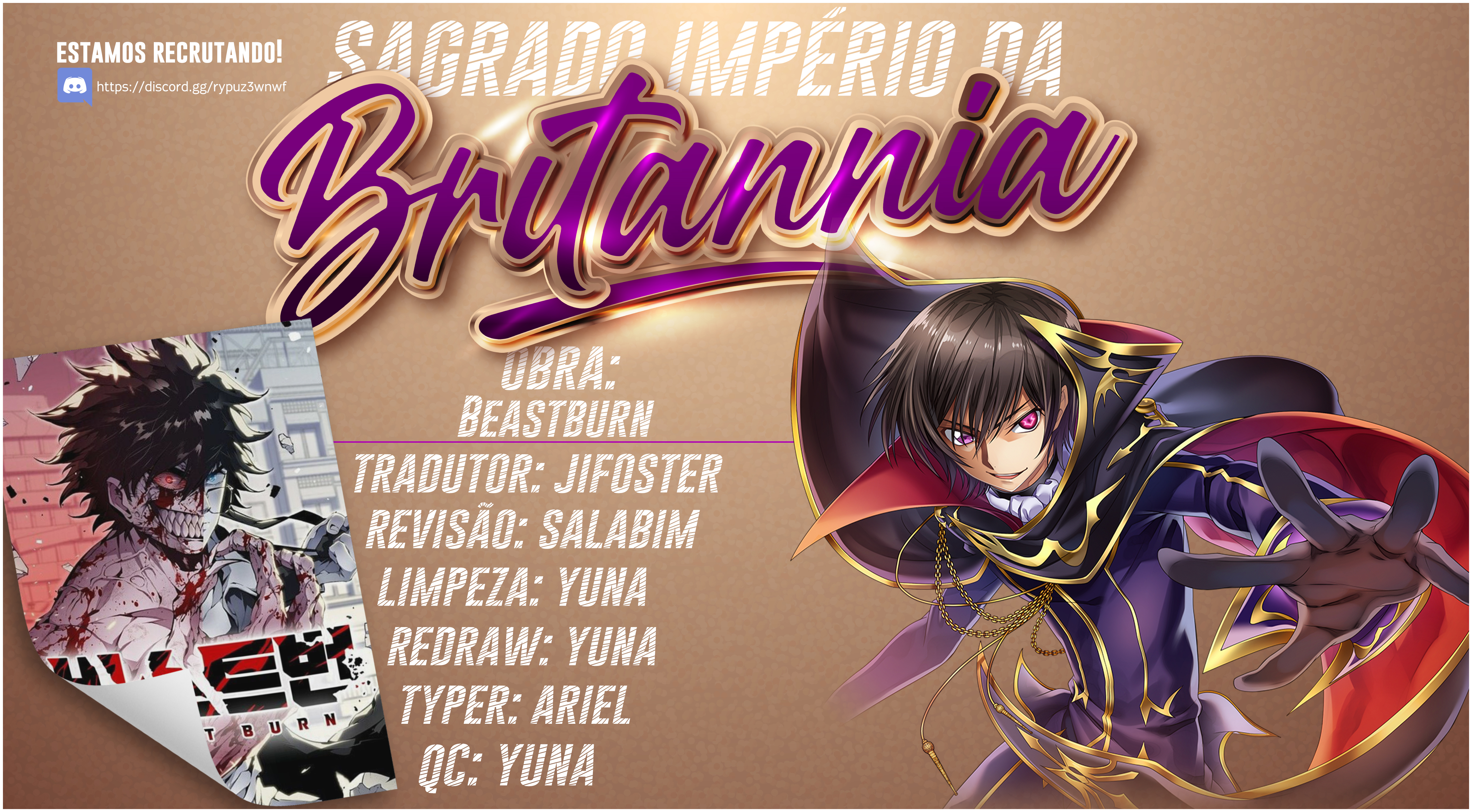Read Beastburn (PT-BR) PT Manga Online