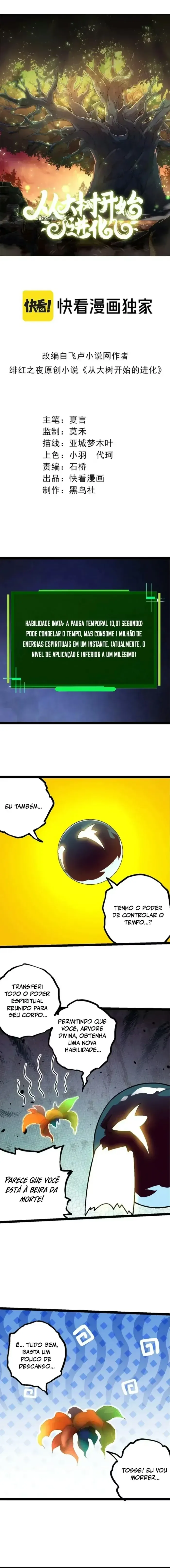 Read Começando a Evolução como uma Grande Árvore (PT-BR) PT Manga Online