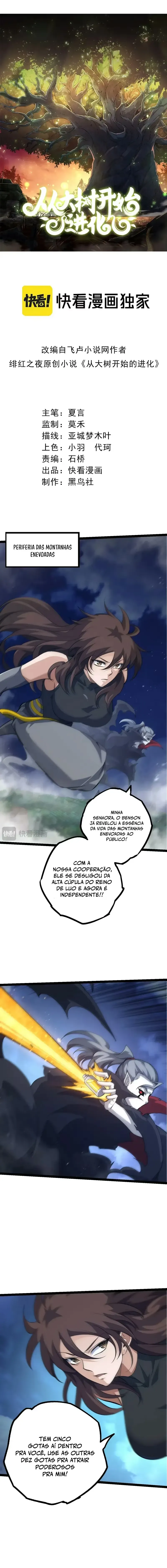 Read Começando a Evolução como uma Grande Árvore (PT-BR) PT Manga Online