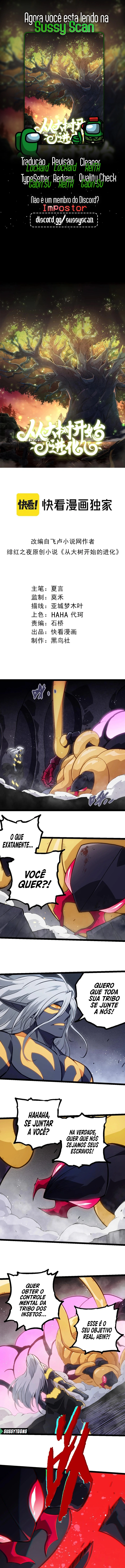 Read Começando a Evolução como uma Grande Árvore (PT-BR) PT Manga Online
