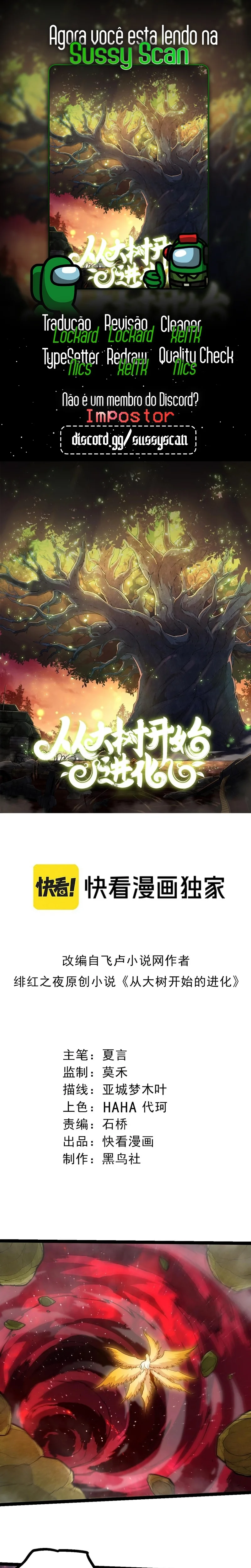 Read Começando a Evolução como uma Grande Árvore (PT-BR) PT Manga Online