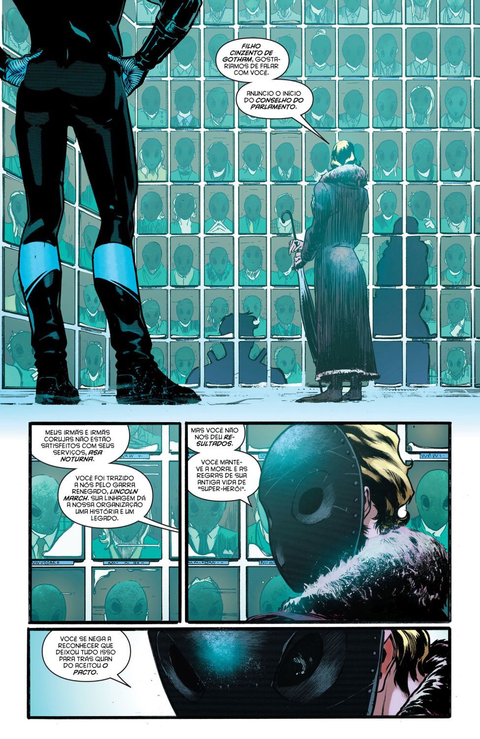 Read DC Rebirth - Asa Noturna (PT-BR) PT Manga Online