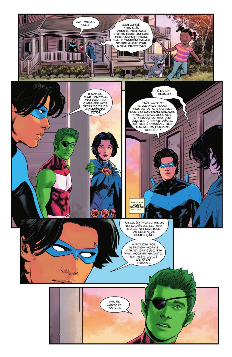 Read DC Rebirth - Asa Noturna (PT-BR) PT Manga Online