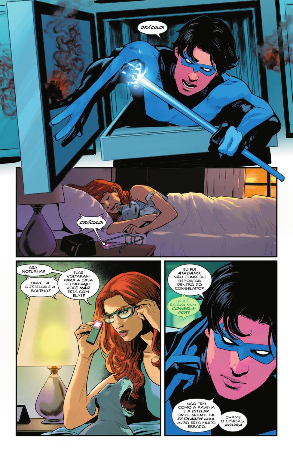 Read DC Rebirth - Asa Noturna (PT-BR) PT Manga Online