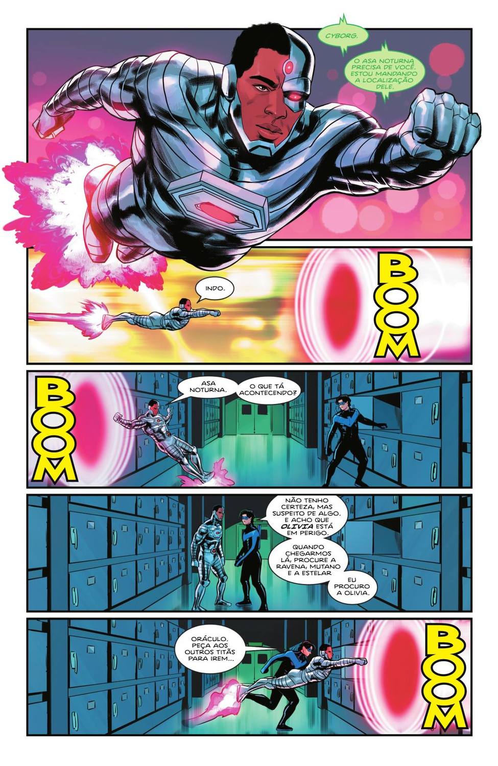 Read DC Rebirth - Asa Noturna (PT-BR) PT Manga Online
