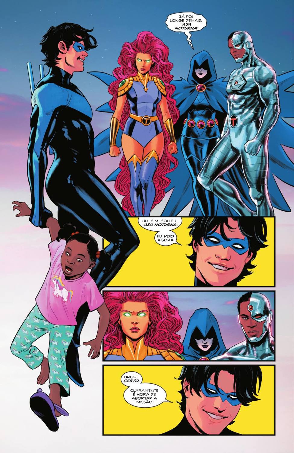 Read DC Rebirth - Asa Noturna (PT-BR) PT Manga Online