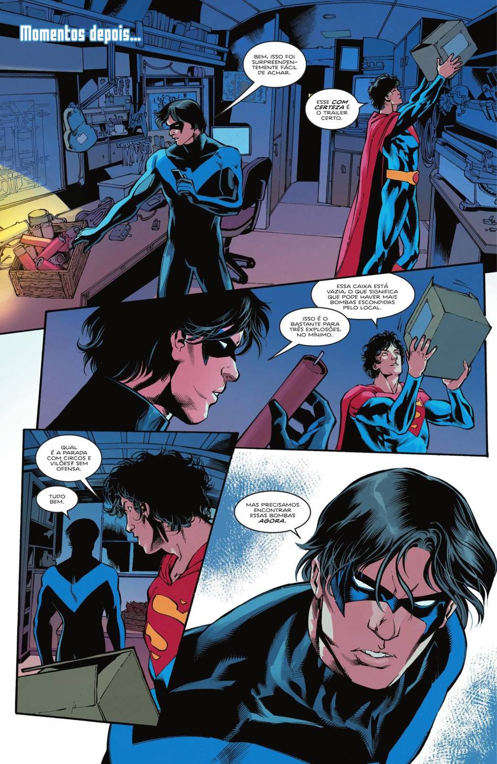 Read DC Rebirth - Asa Noturna (PT-BR) PT Manga Online