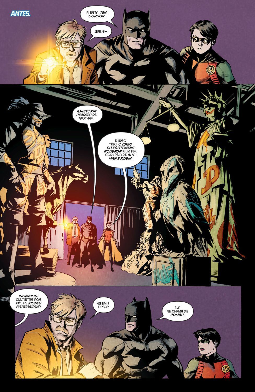 Read DC Rebirth - Asa Noturna (PT-BR) PT Manga Online