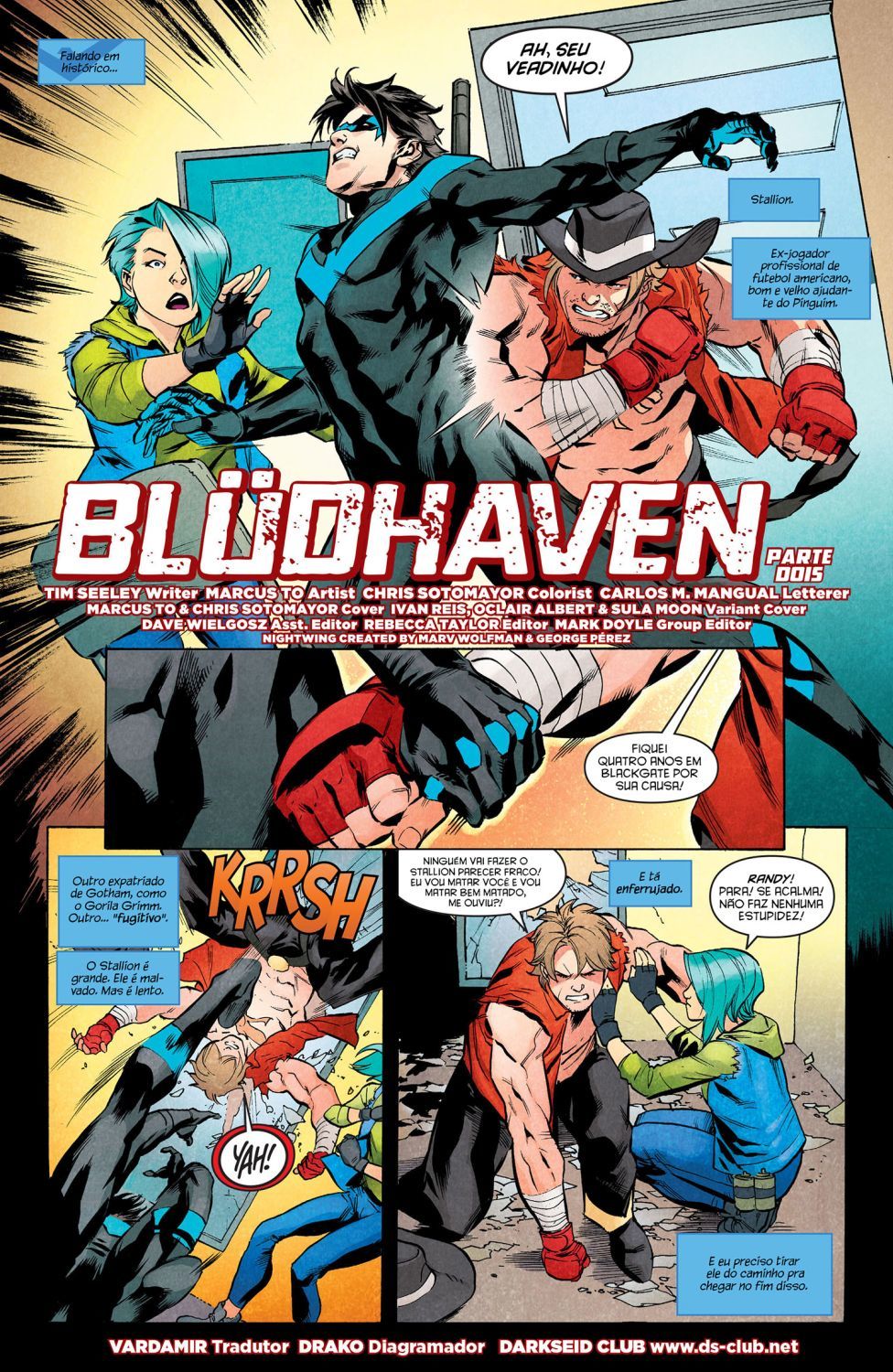 Read DC Rebirth - Asa Noturna (PT-BR) PT Manga Online