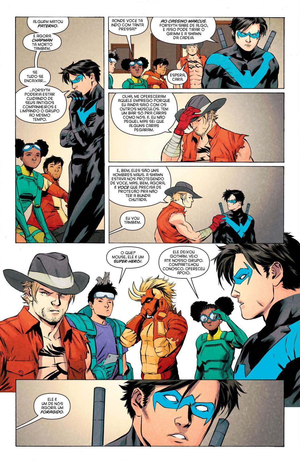 Read DC Rebirth - Asa Noturna (PT-BR) PT Manga Online