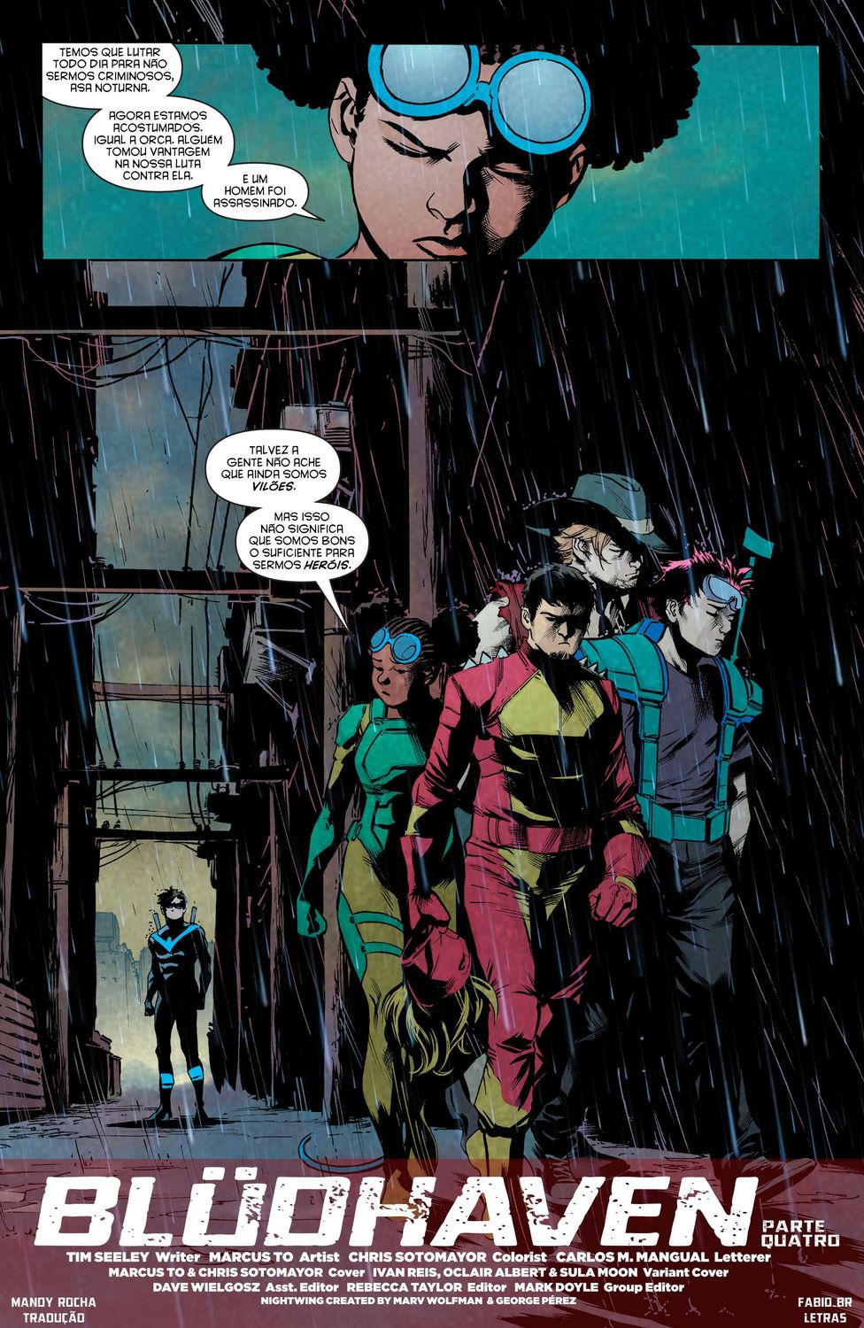 Read DC Rebirth - Asa Noturna (PT-BR) PT Manga Online
