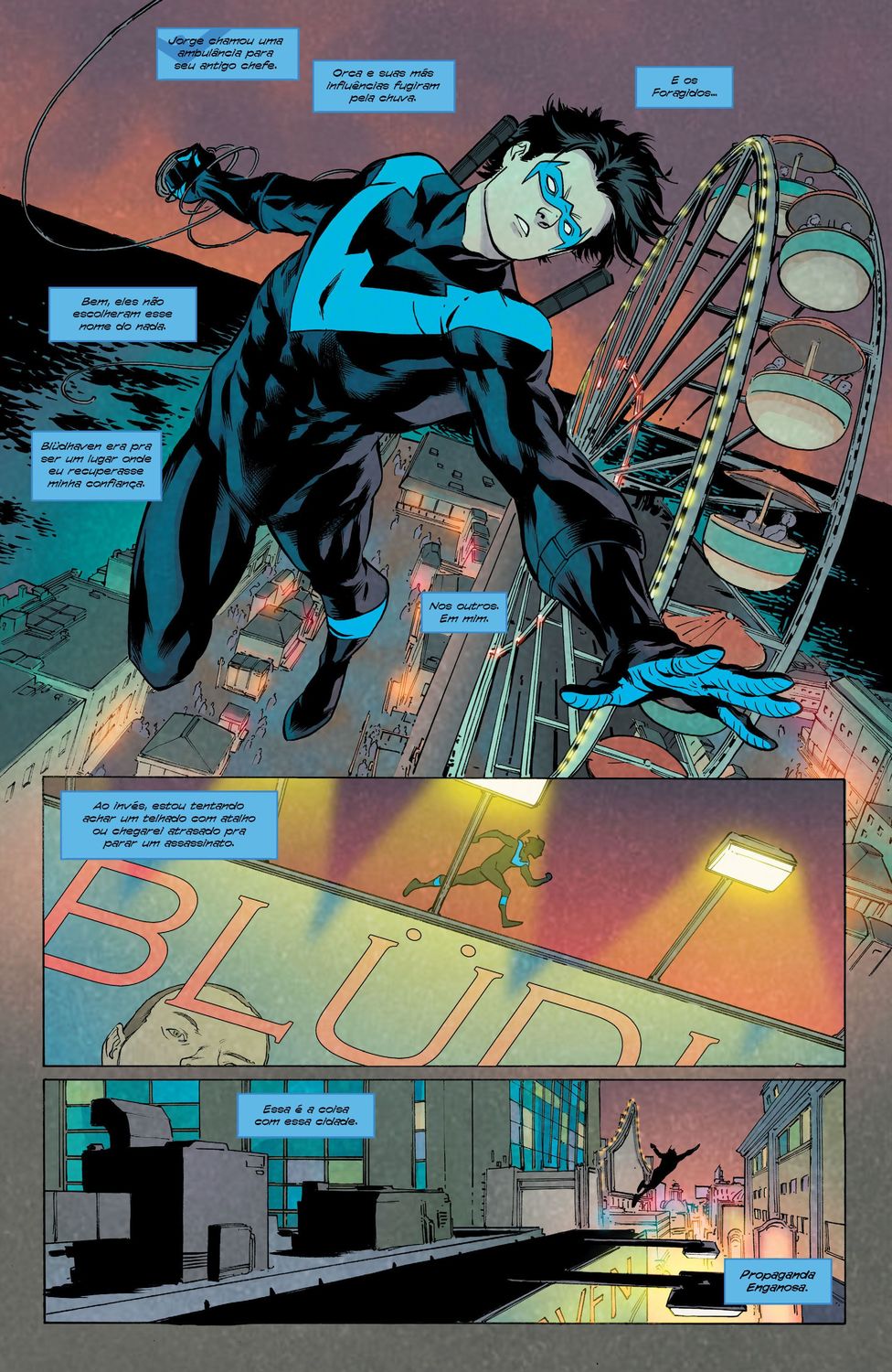 Read DC Rebirth - Asa Noturna (PT-BR) PT Manga Online