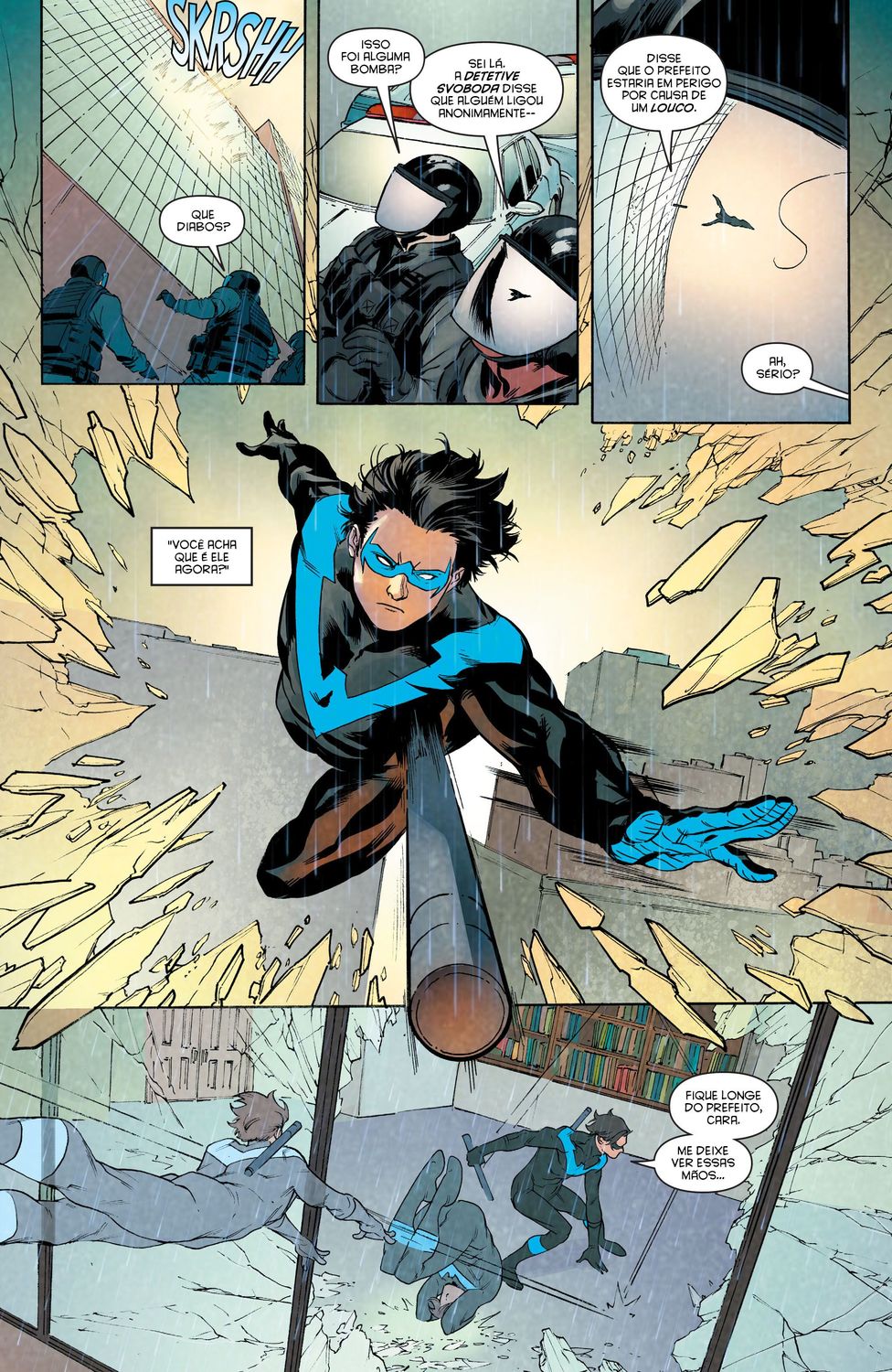 Read DC Rebirth - Asa Noturna (PT-BR) PT Manga Online