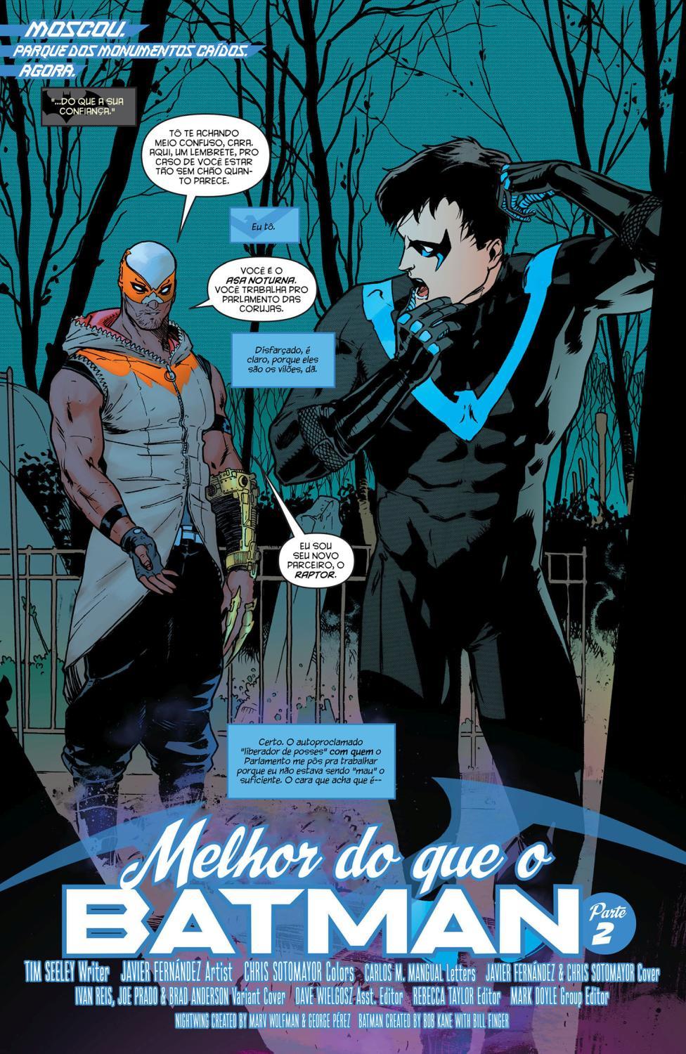 Read DC Rebirth - Asa Noturna (PT-BR) PT Manga Online