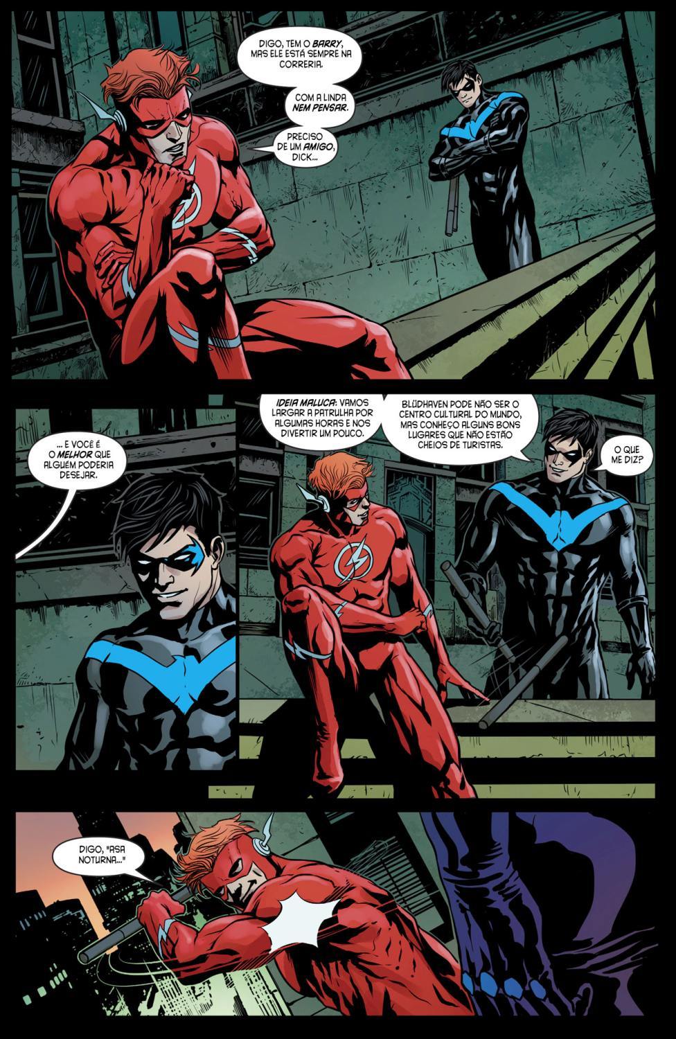 Read DC Rebirth - Asa Noturna (PT-BR) PT Manga Online