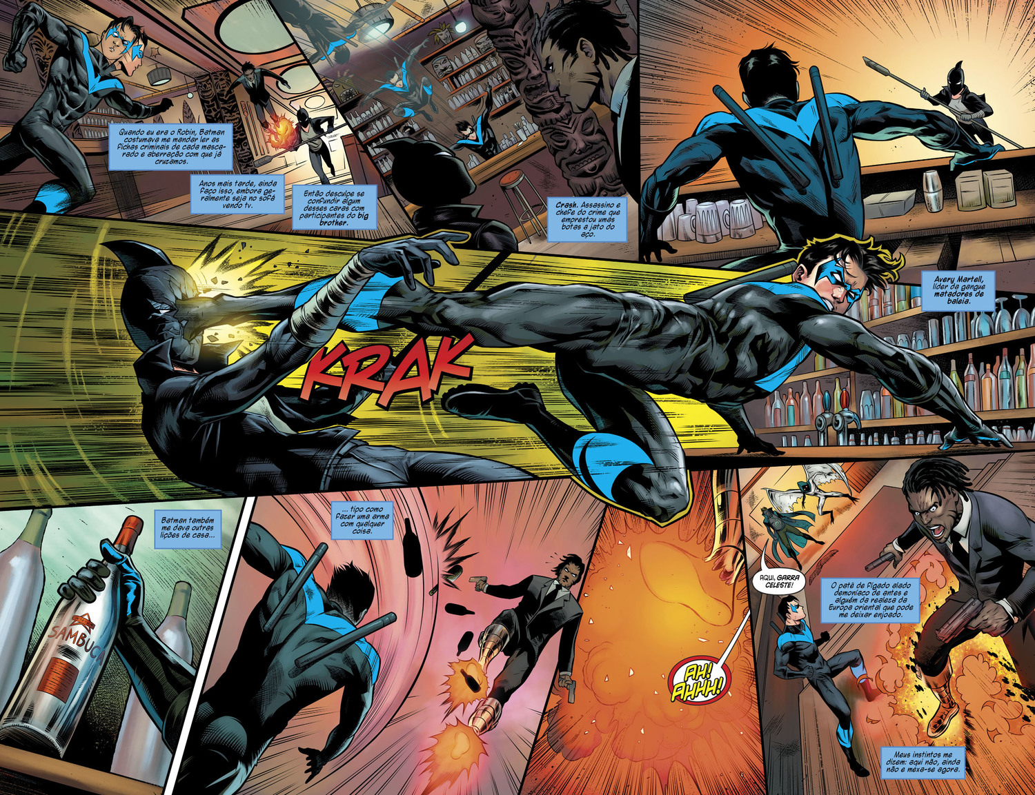Read DC Rebirth - Asa Noturna (PT-BR) PT Manga Online