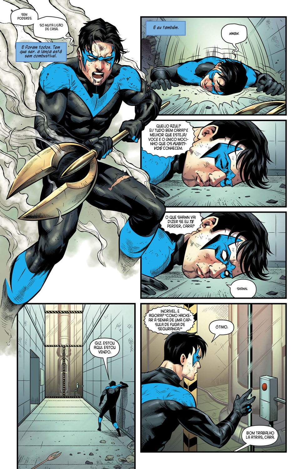 Read DC Rebirth - Asa Noturna (PT-BR) PT Manga Online